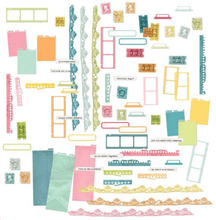 49 and Market - Spectrum Sherbet Laser Cut Elements - Messy Papercrafts