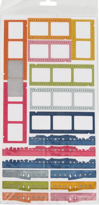 49 and Market - Spectrum Sherbet Laser Cut Elements - Messy Papercrafts