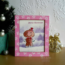 Gingerbread Man -Clear Stamp - Woodware Craft Collection - 3X4