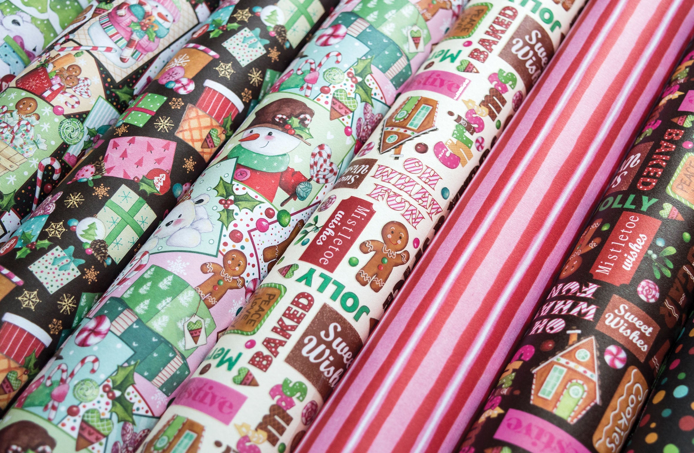 Paper Pad 6x6 - 40 Pages - Double Sided - Candy Christmas - Craft Consortium