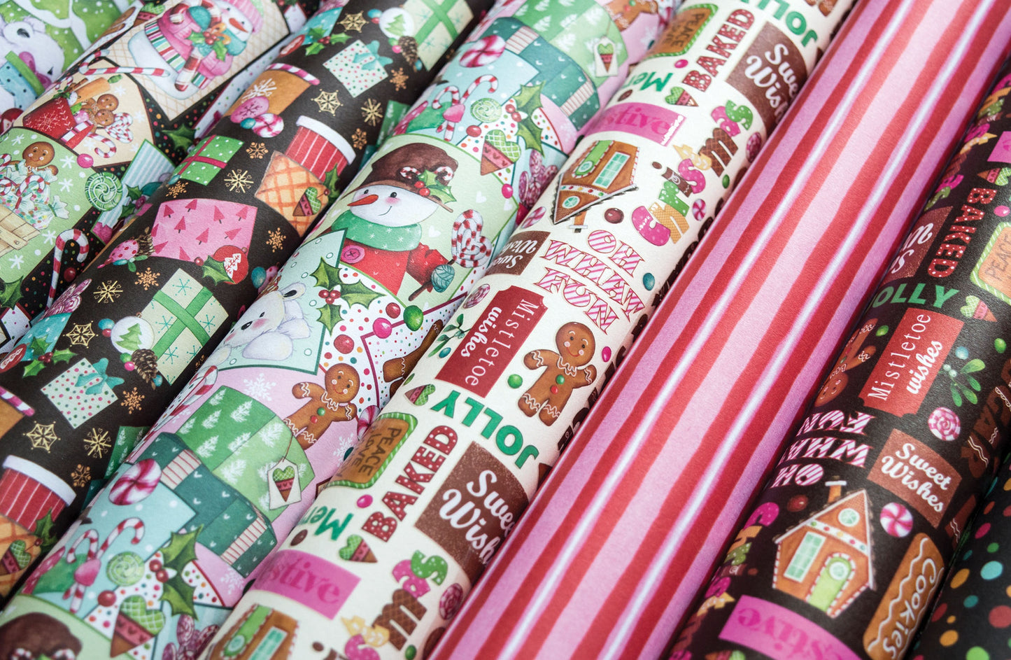 Paper Pad 6x6 - 40 Pages - Double Sided - Candy Christmas - Craft Consortium