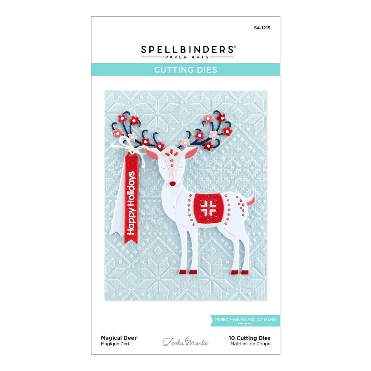 Dies - Magical Deer - Winter Tales - Spellbinders by Zsoka Marko