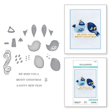 Dies - Sugarplum Tweets -Christmas Flourish - Spellbinders by Becca Feeken