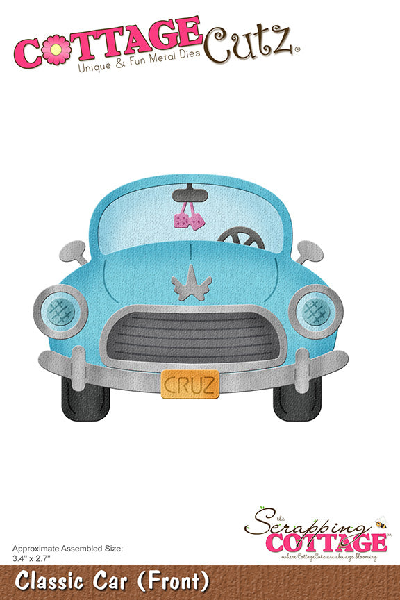 4x6 Classic Car - Die - Cottage Cutz