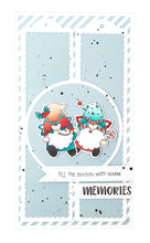 8x4 - 3D Embossing Folder - Snowflake Kisses - Essentials - Studio Light