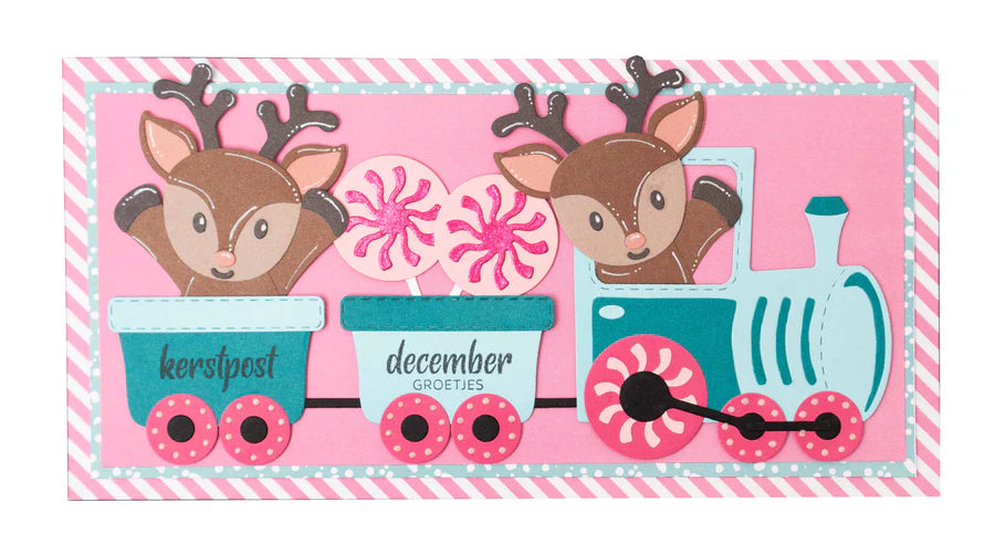 5x3 Cutting Die - Reindeer Rudi - Friendz - Studio Light