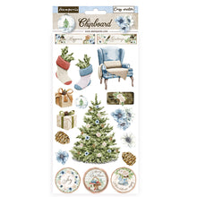 Cozy Winter - Adhesive Chipboard 6X12 Inch - Stamperia