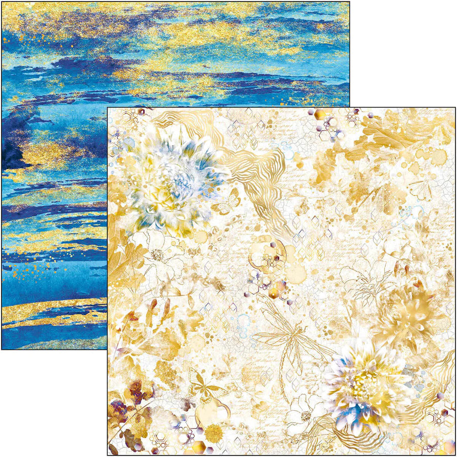 12x12 - Indigo - Paper Pad - 12/Pkg - Ciao Bella