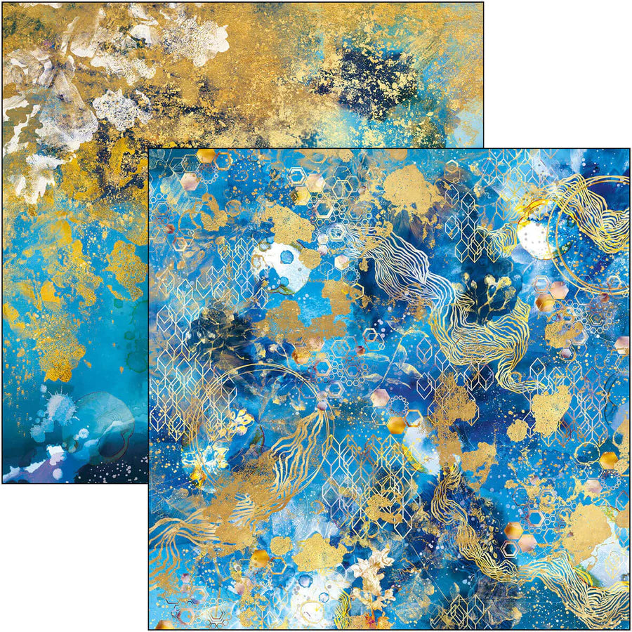 12x12 - Indigo - Paper Pad - 12/Pkg - Ciao Bella