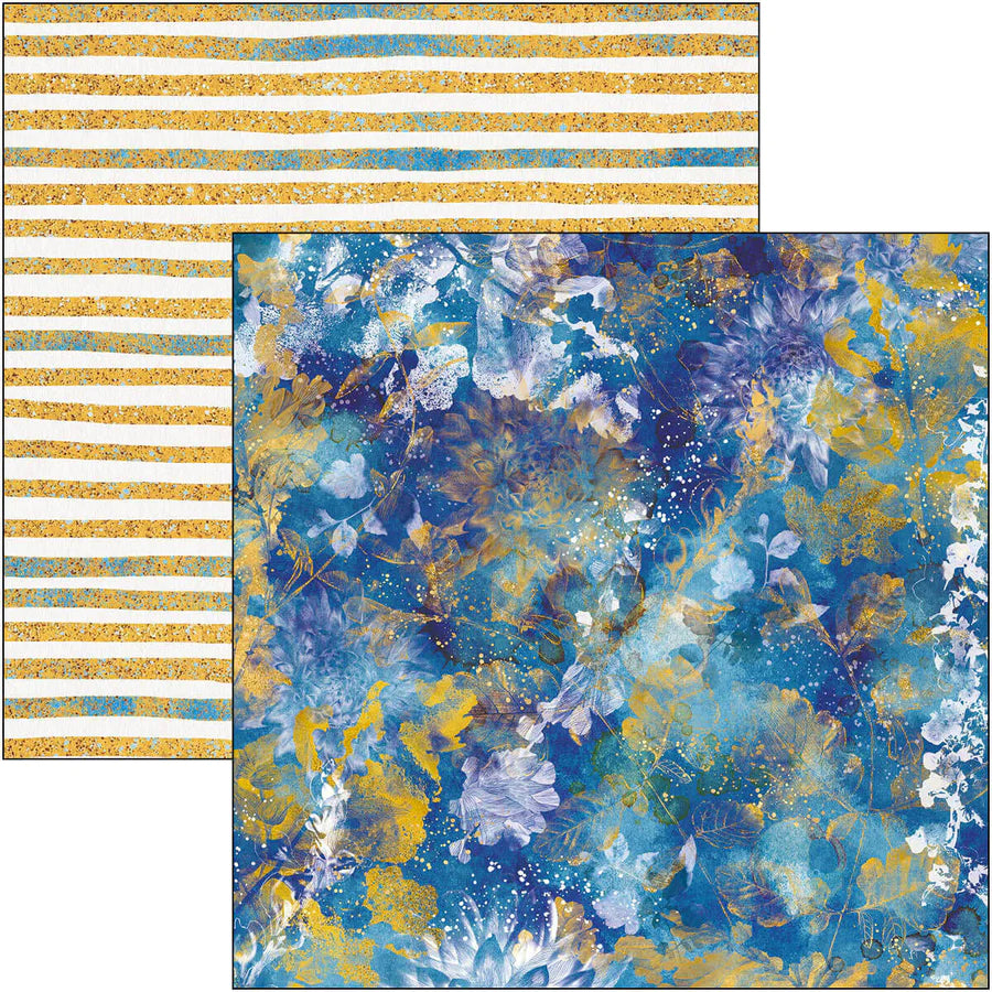 12x12 - Indigo - Paper Pad - 12/Pkg - Ciao Bella