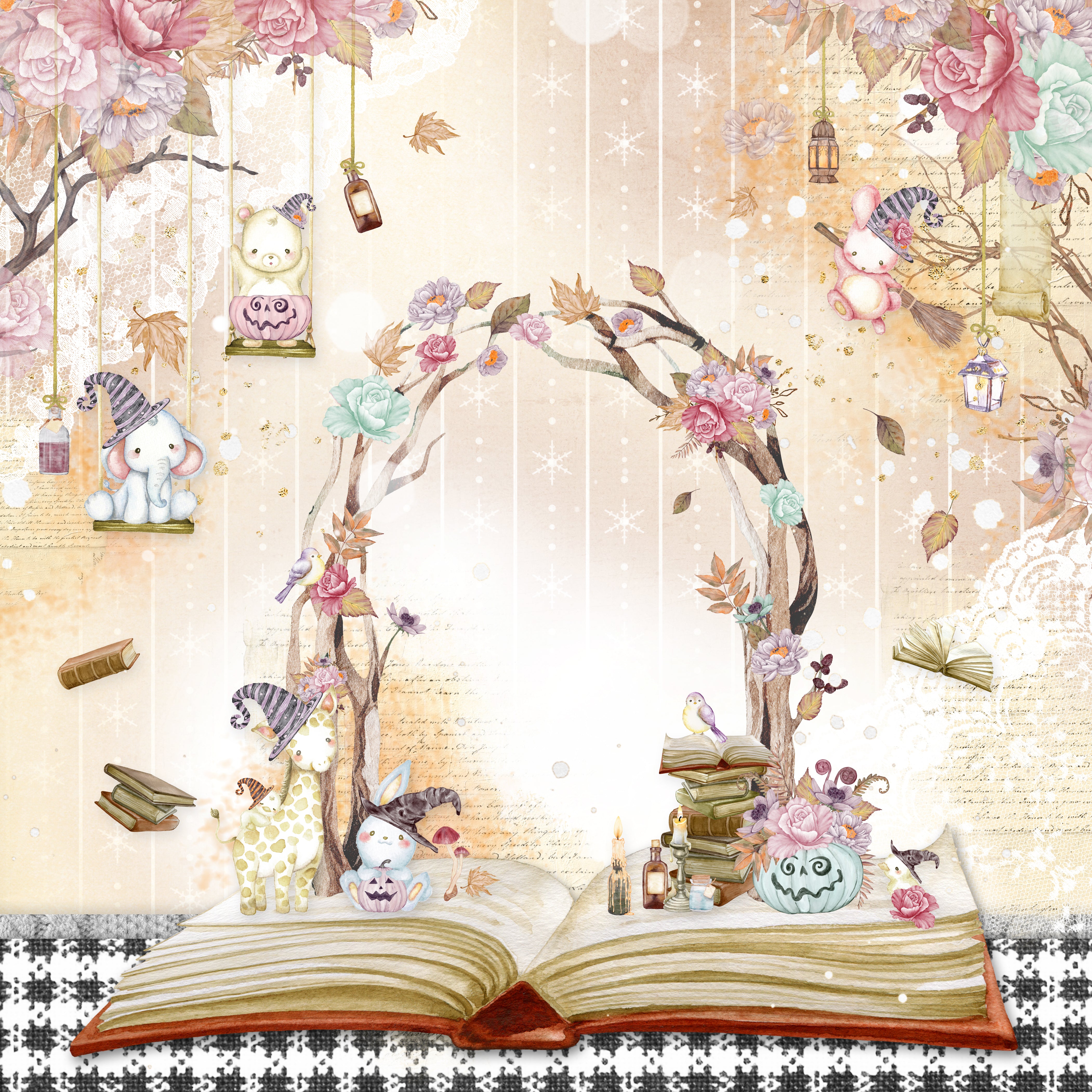 12x12 Paper Bundle Deal - Halloween in Dreamland - Asuka Studio