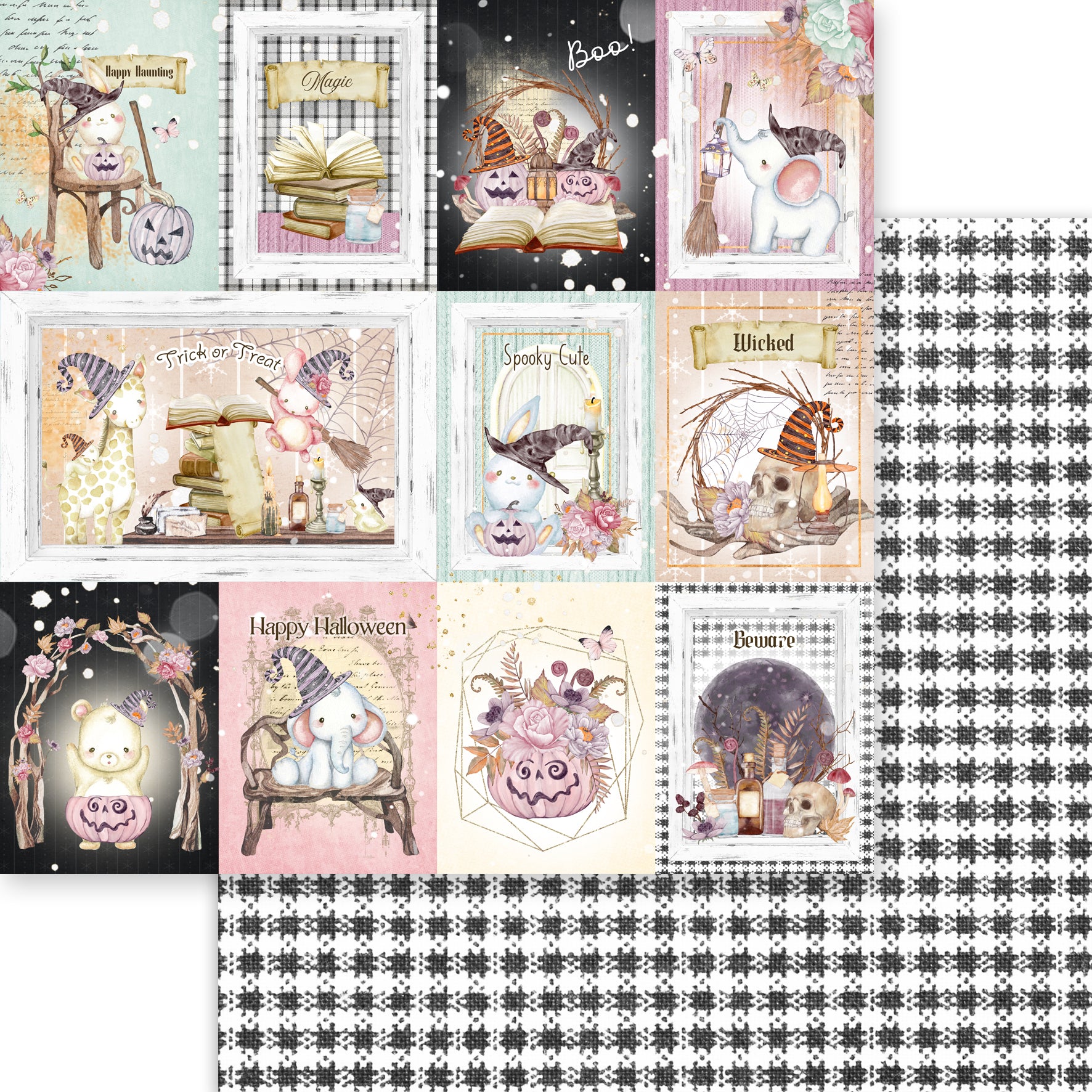 12x12 Paper Bundle Deal - Halloween in Dreamland - Asuka Studio