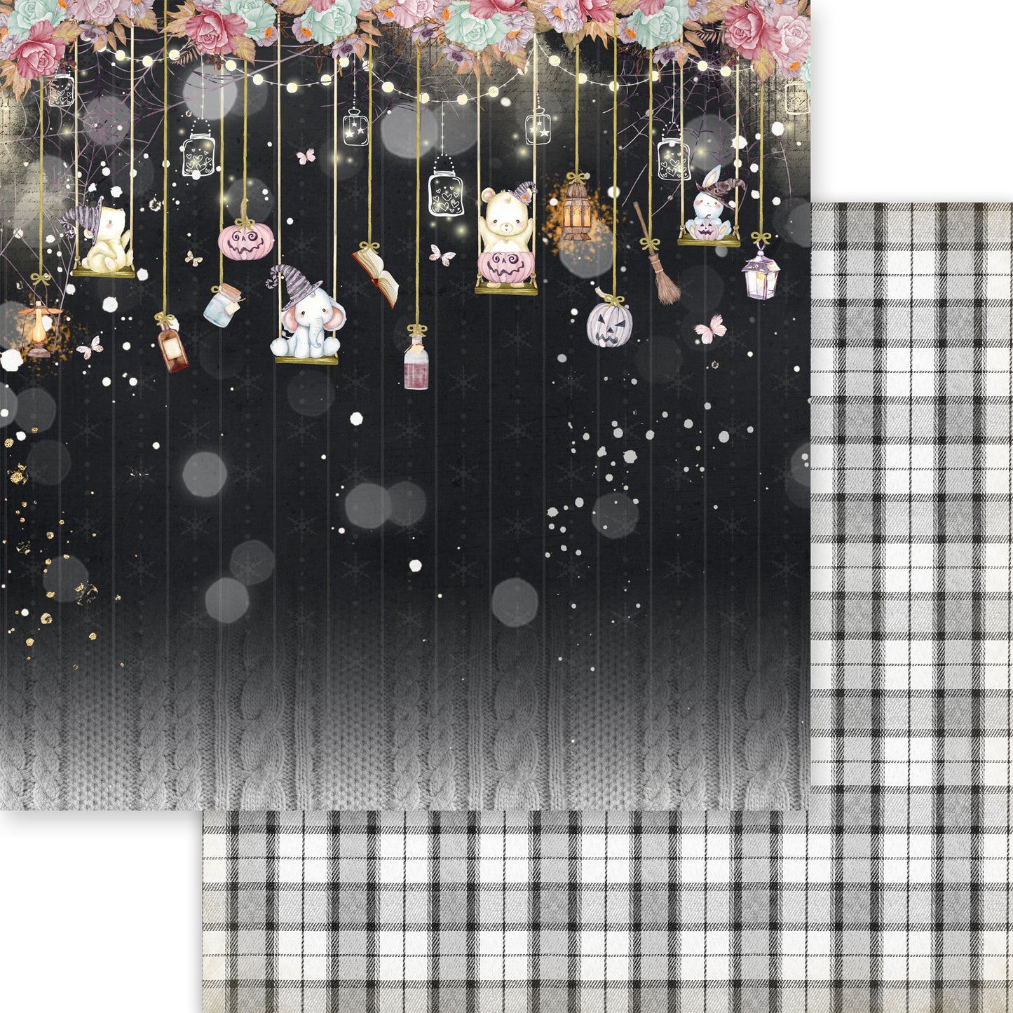 12x12 Paper Bundle Deal - Halloween in Dreamland - Asuka Studio
