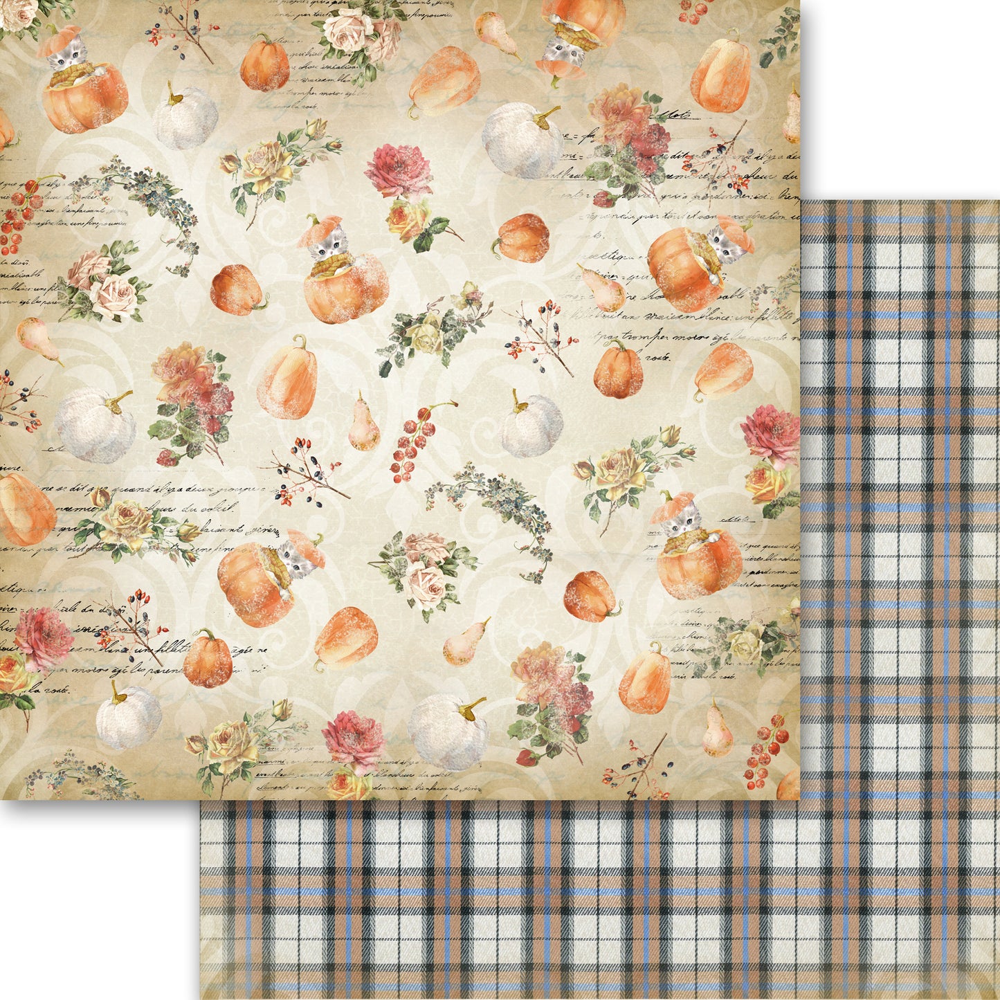12x12 Paper Pack Collection - Fall Is In The Air - Memory Place - Asuka Studio