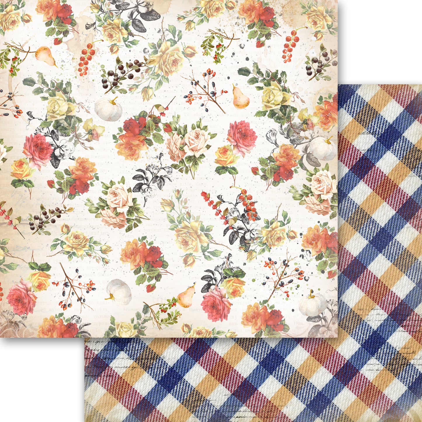 12x12 Paper Pack - Simple Style - Fall Is In The Air - Memory Place - Asuka Studio