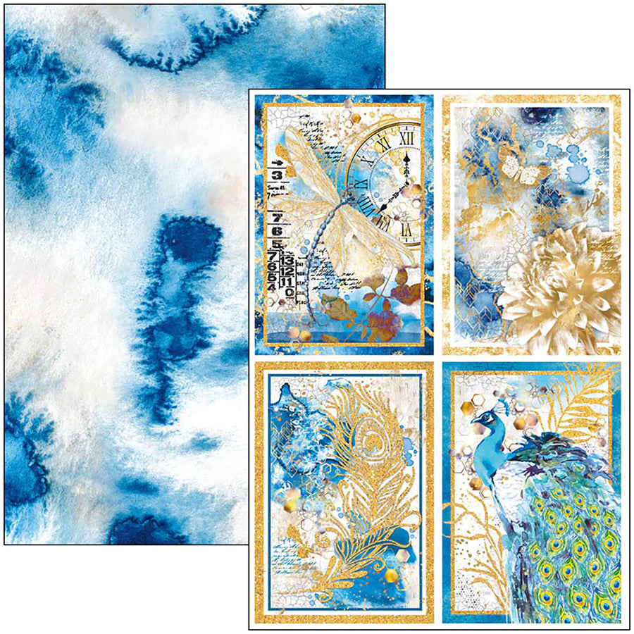 A4 - Indigo - Creative Paper Pad - 9/Pkg - Ciao Bella