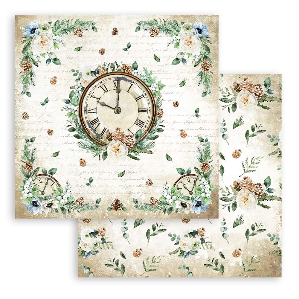 Cozy Winter -  12X12 Inch - Double Sided Paper Pad - Stamperia