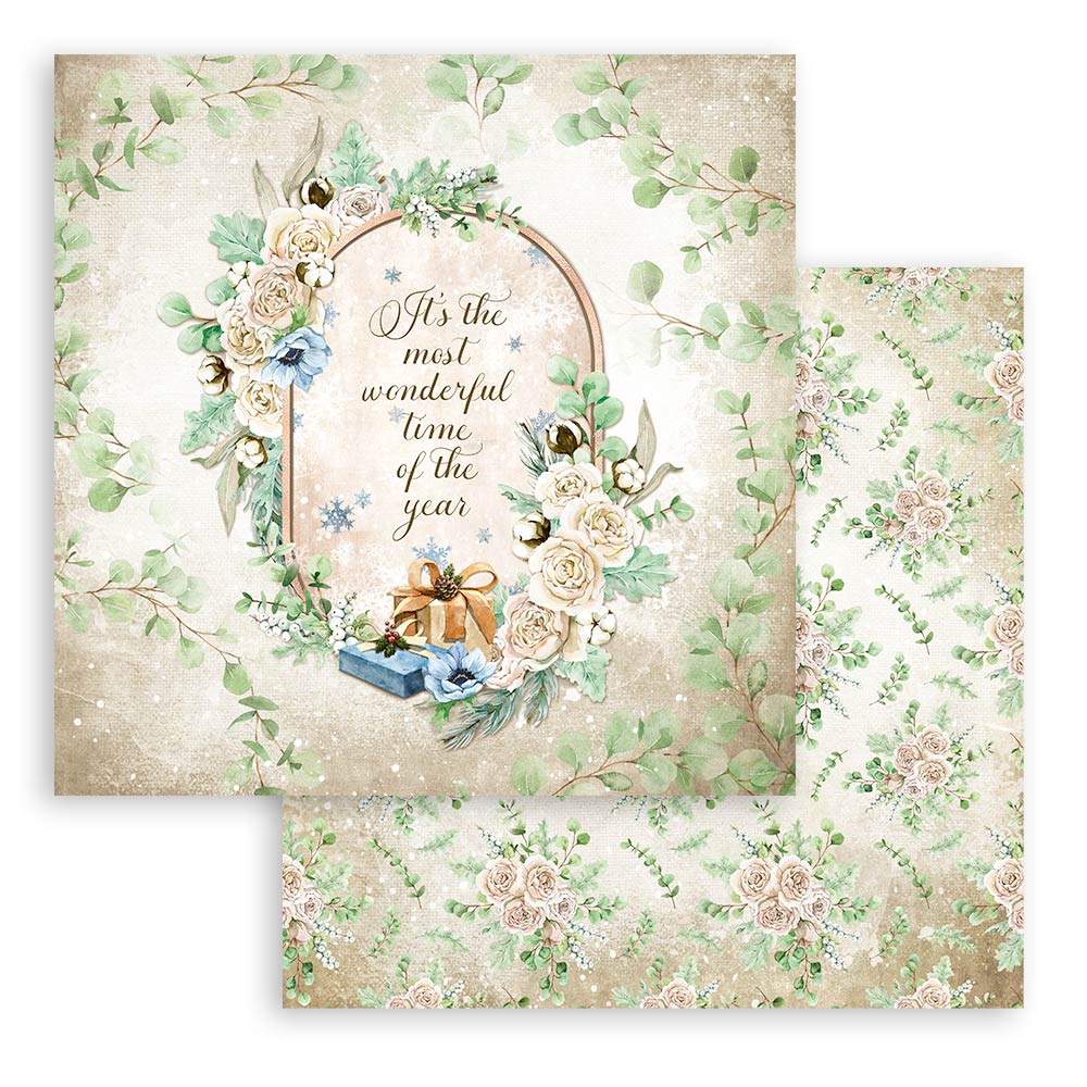 Cozy Winter -  12X12 Inch - Double Sided Paper Pad - Stamperia