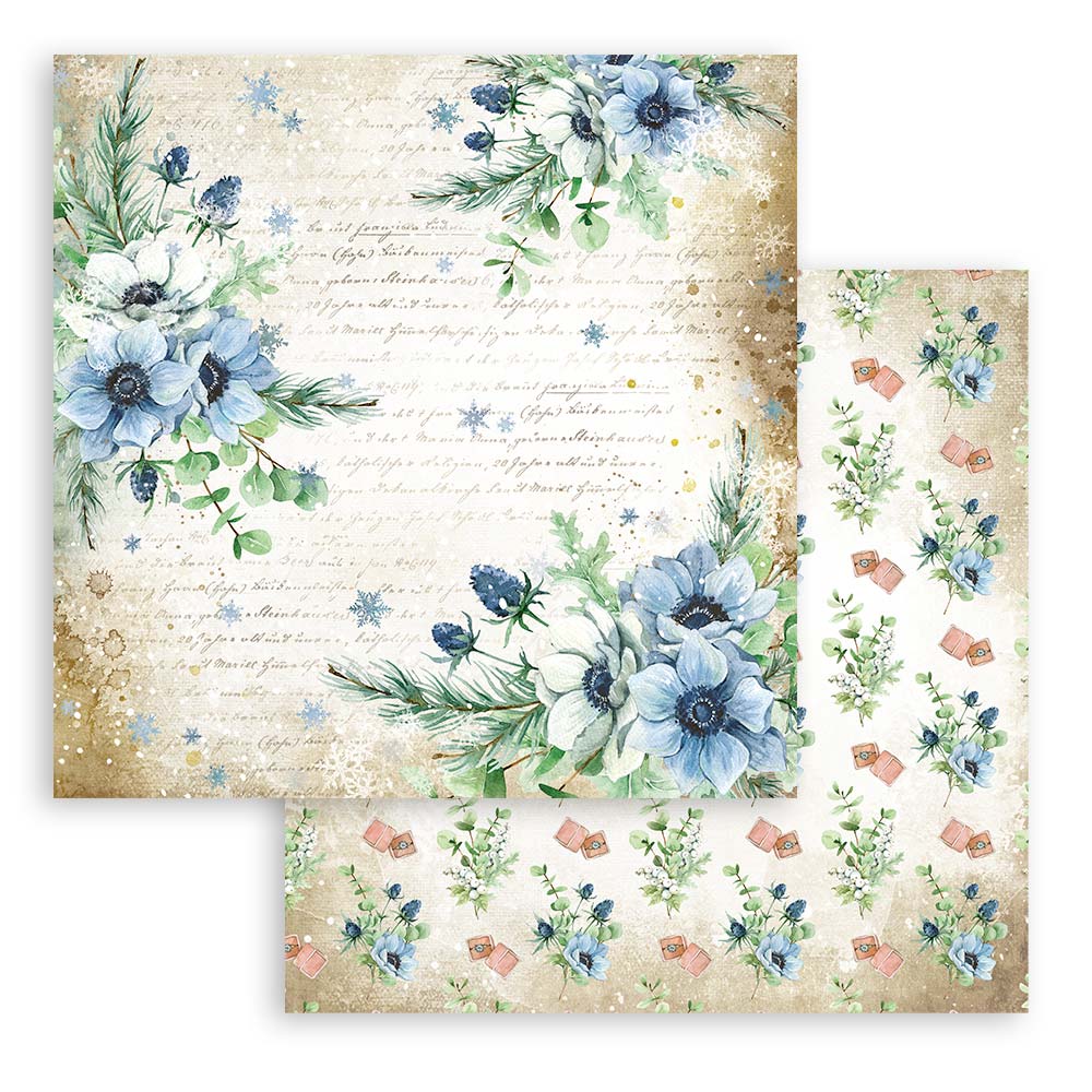 Cozy Winter -  12X12 Inch - Double Sided Paper Pad - Stamperia