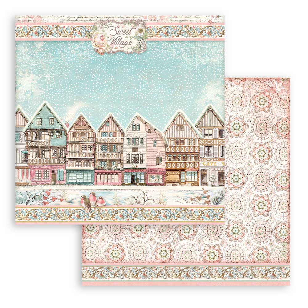 Sweet Winter - 12x12 Inch - Double-Sided Paper Pad - Stamperia