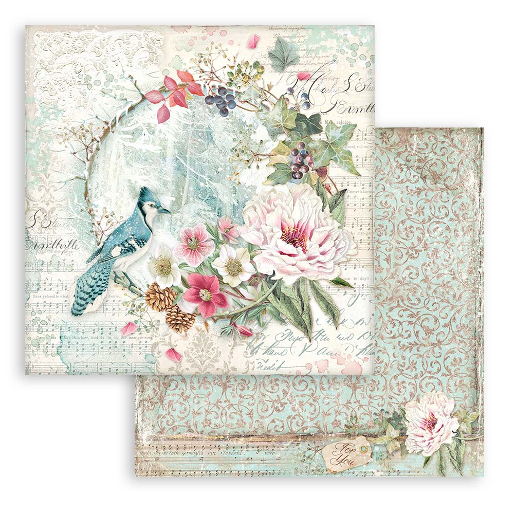 Sweet Winter - 12x12 Inch - Double-Sided Paper Pad - Stamperia