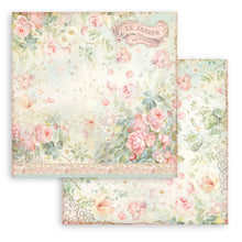 6x6 Inch - Rose Parfum - Scrapbooking Pad - Stamperia
