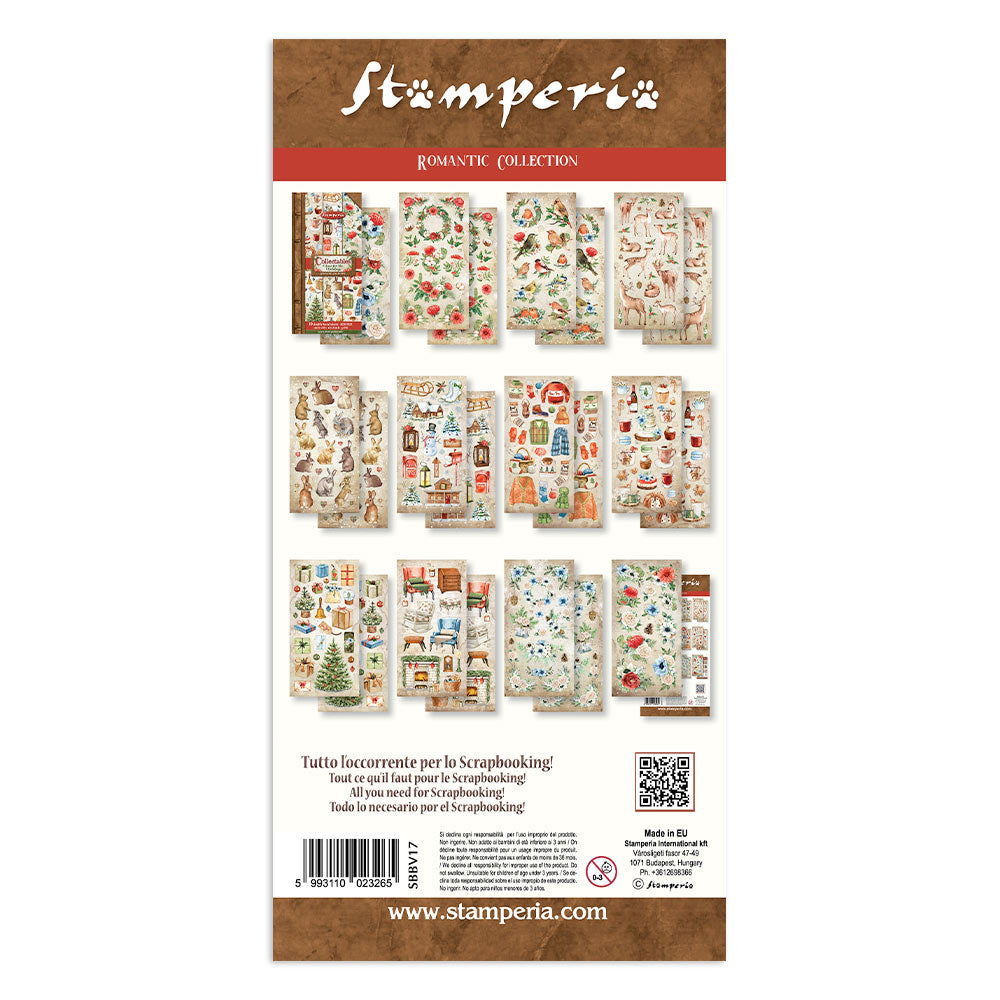Home For The Holidays - Collectables - 6x12 Inch - Double Sided Paper - Stamperia