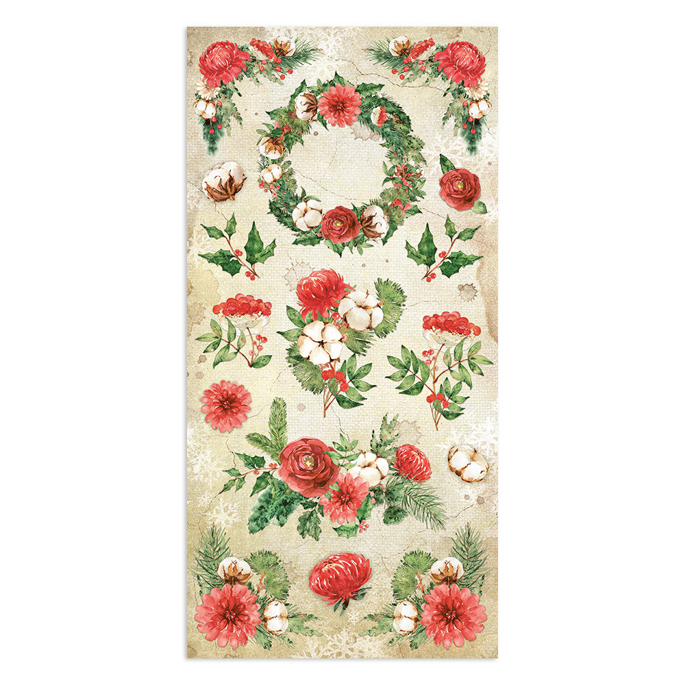 Home For The Holidays - Collectables - 6x12 Inch - Double Sided Paper - Stamperia