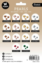 240 Pcs Gold Stars - Self-Adhesive Pearls - Essentials - Studio Light