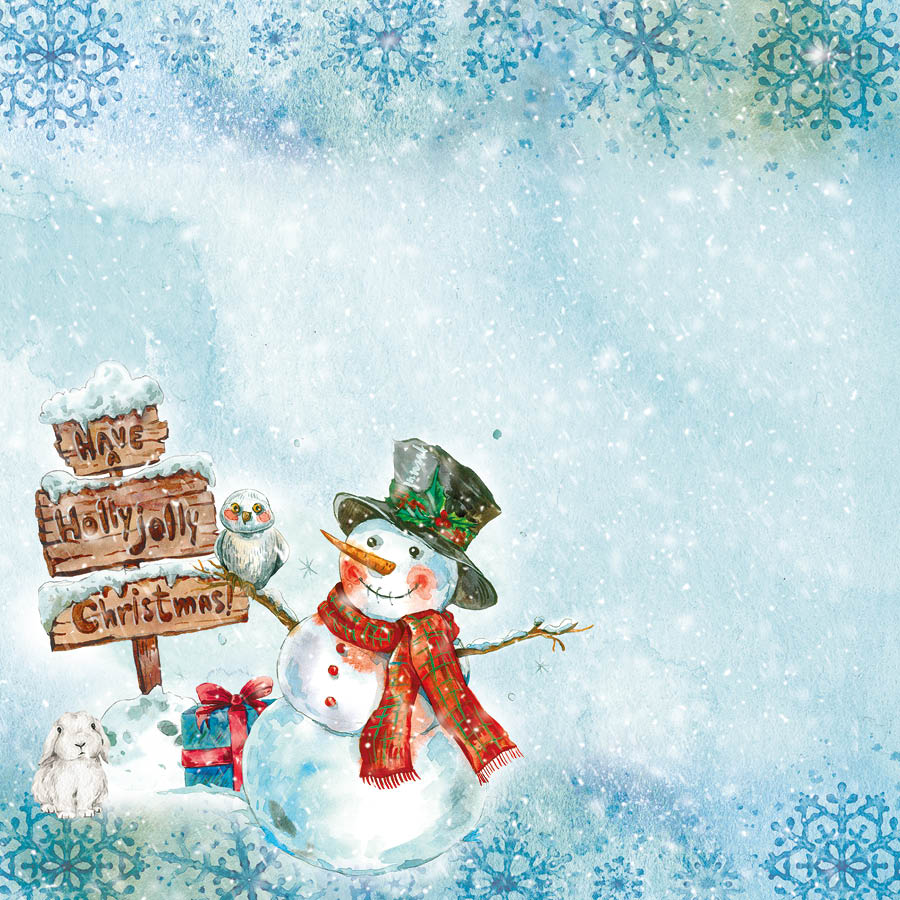 6x6 Paper Pad - Let It Snow - Studio Light Nr 45