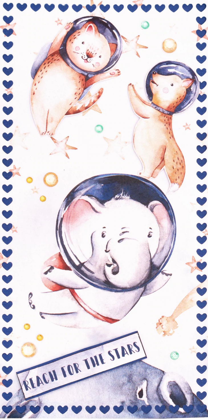 Studio Light - DIY Block Explore The Universe - A4 - Essentials Nr.17 Studiolight