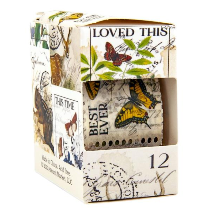 Washi Tape Roll - Curators Meadow - 49 And Market
