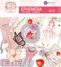 Prima Marketing - Strawberry Milkshake Collection - Cardstock Ephemera 22/Pkg