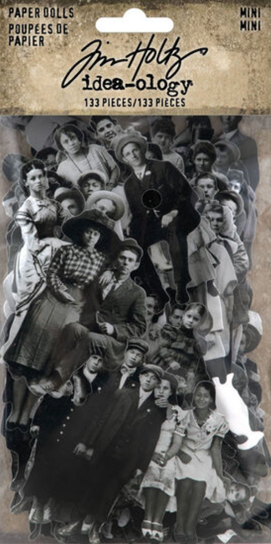 Paper Dolls - Mini - Tim Holtz - Ideaology