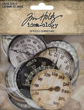 Die Cut Layers - Gauge Dials - Tim Holtz - Ideaology