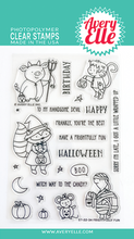 Frightfully Fun - 4x6 Inch Clear Stamp Set - Avery Elle