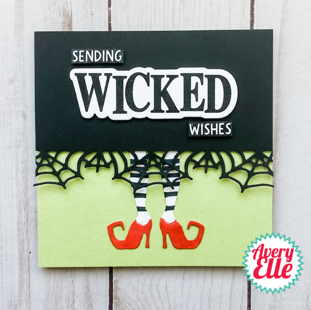Wicked - Clear Stamp Set - 3x4 Inch - Avery Elle