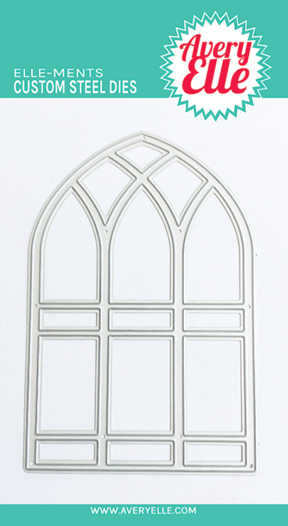 Arched Window - Steel Die - Avery Elle - ELLE-MENTS