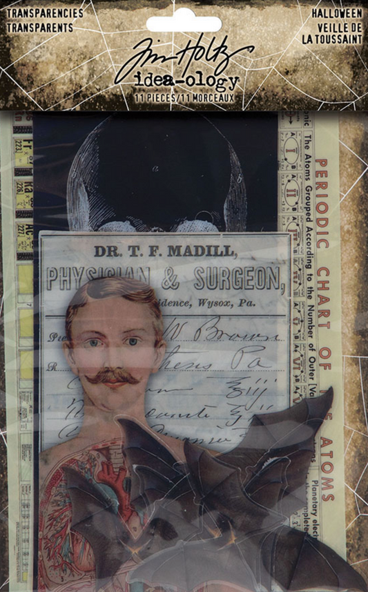 Halloween - Transparencies - Tim Holtz - Ideaology