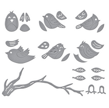 Sweet Birds On A Branch - Cutting Dies - Spellbinders