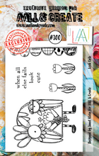 AALL and Create - Look Cute - A7 - Designer Janet Klein - Clear Stamp Set - #300