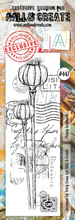Aall and Create - Poppy Seedheads - Border Stamp - Designer Tracy Evans - Clear Stamp - #447