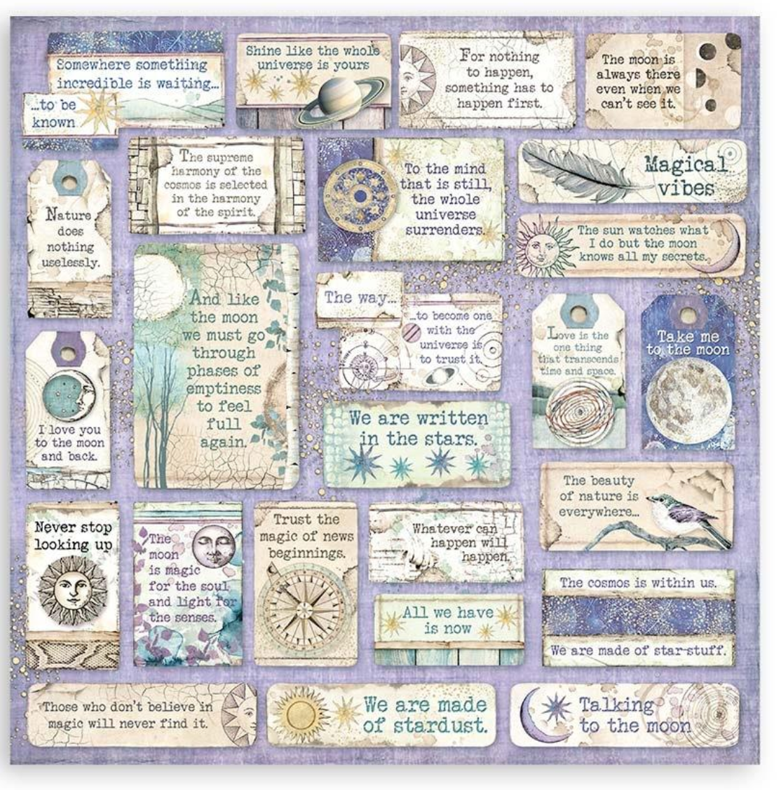 Cosmos Infinity - Scrapbooking Pad 6x6 Inch - Stamperia