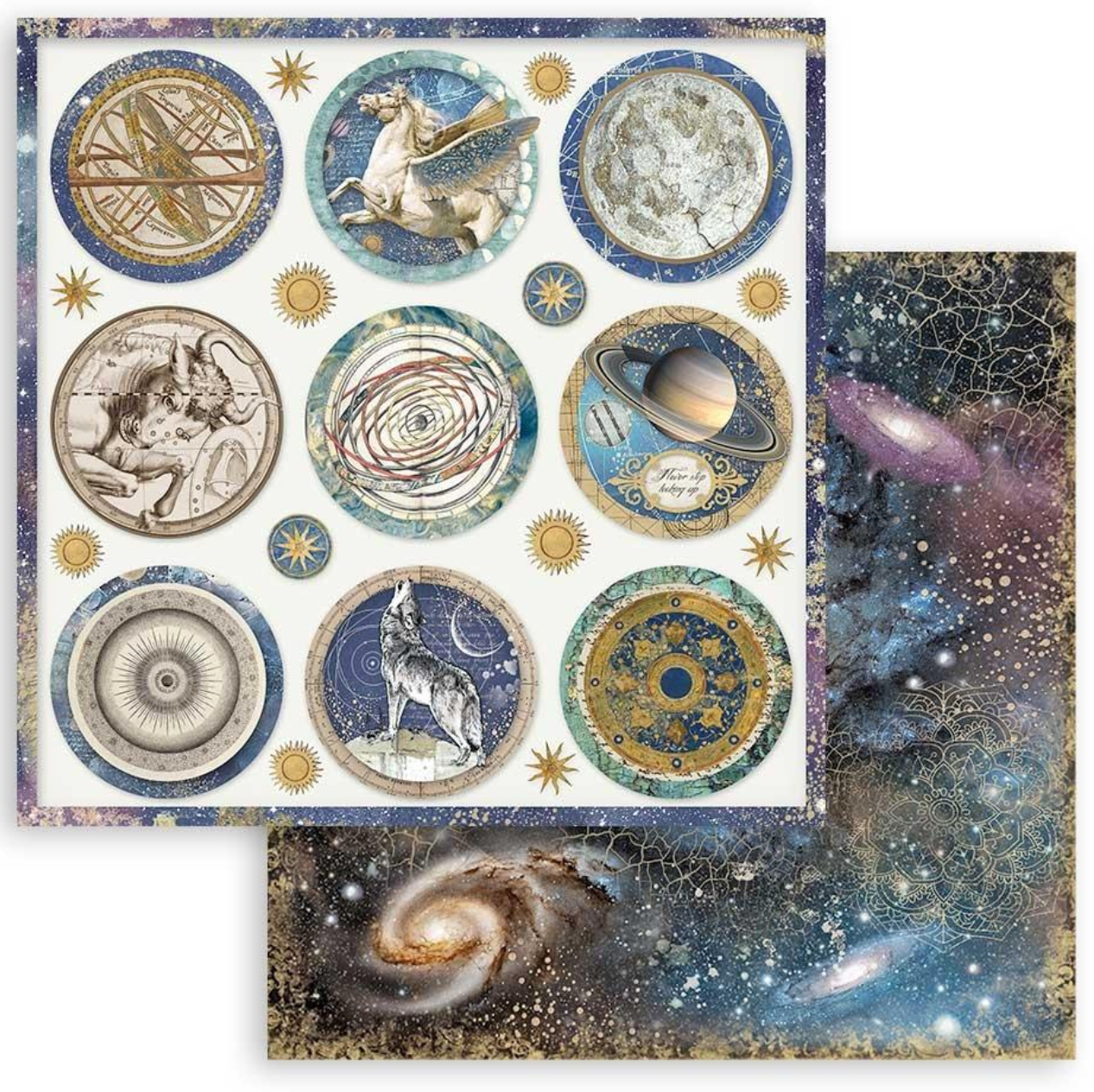 Cosmos Infinity - Scrapbooking Pad 6x6 Inch - Stamperia