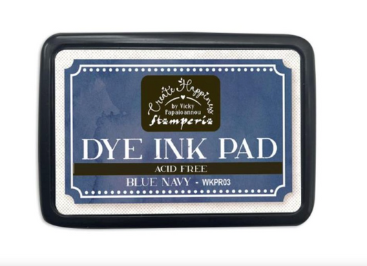 Create Happiness - BLUE NAVY - Dye Ink Pad - Stamperia