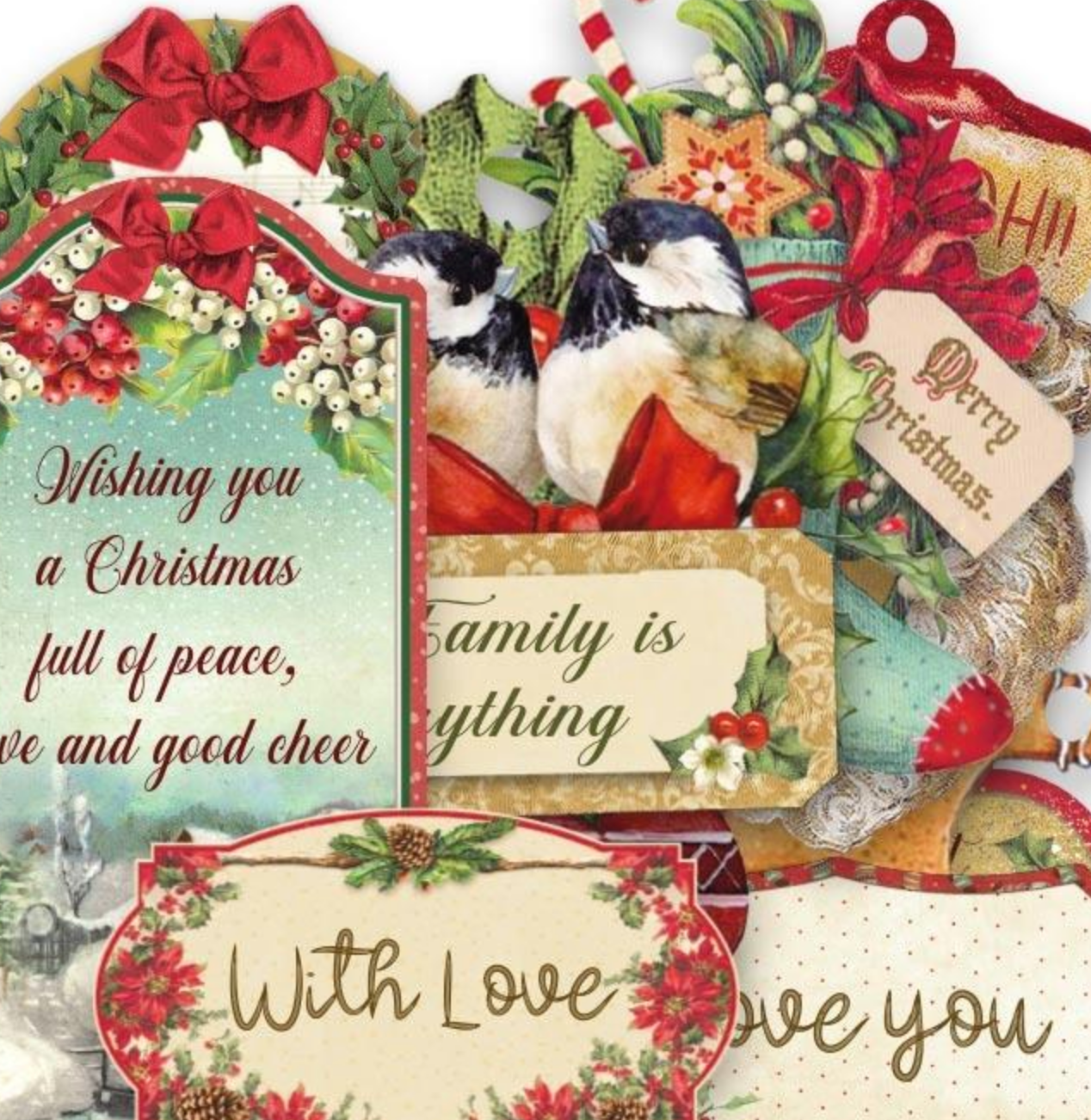 Classic Christmas - Die Cuts - Stamperia
