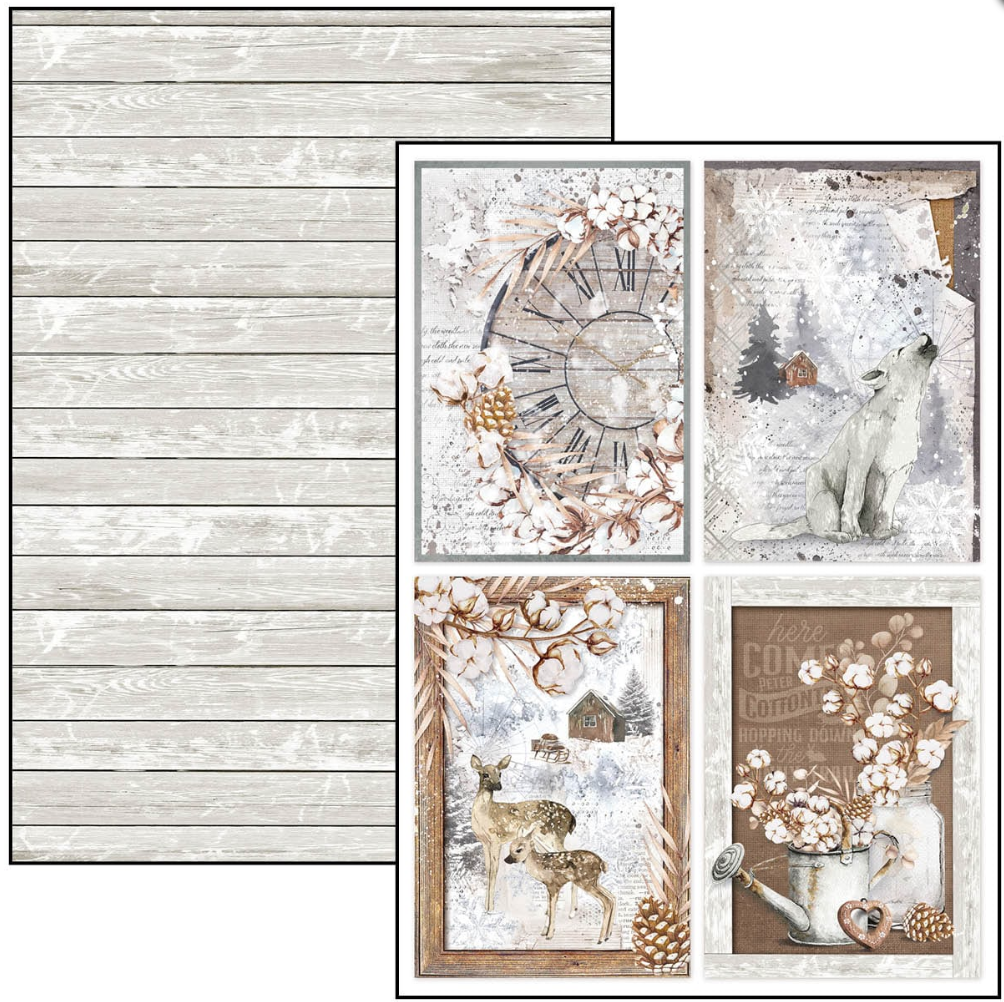 A4 - Creative Pad - Cozy Moments - 9/Pkg