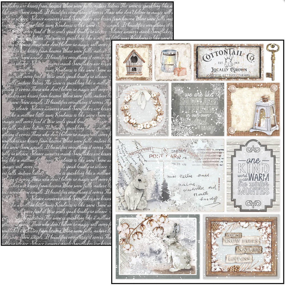 A4 - Creative Pad - Cozy Moments - 9/Pkg