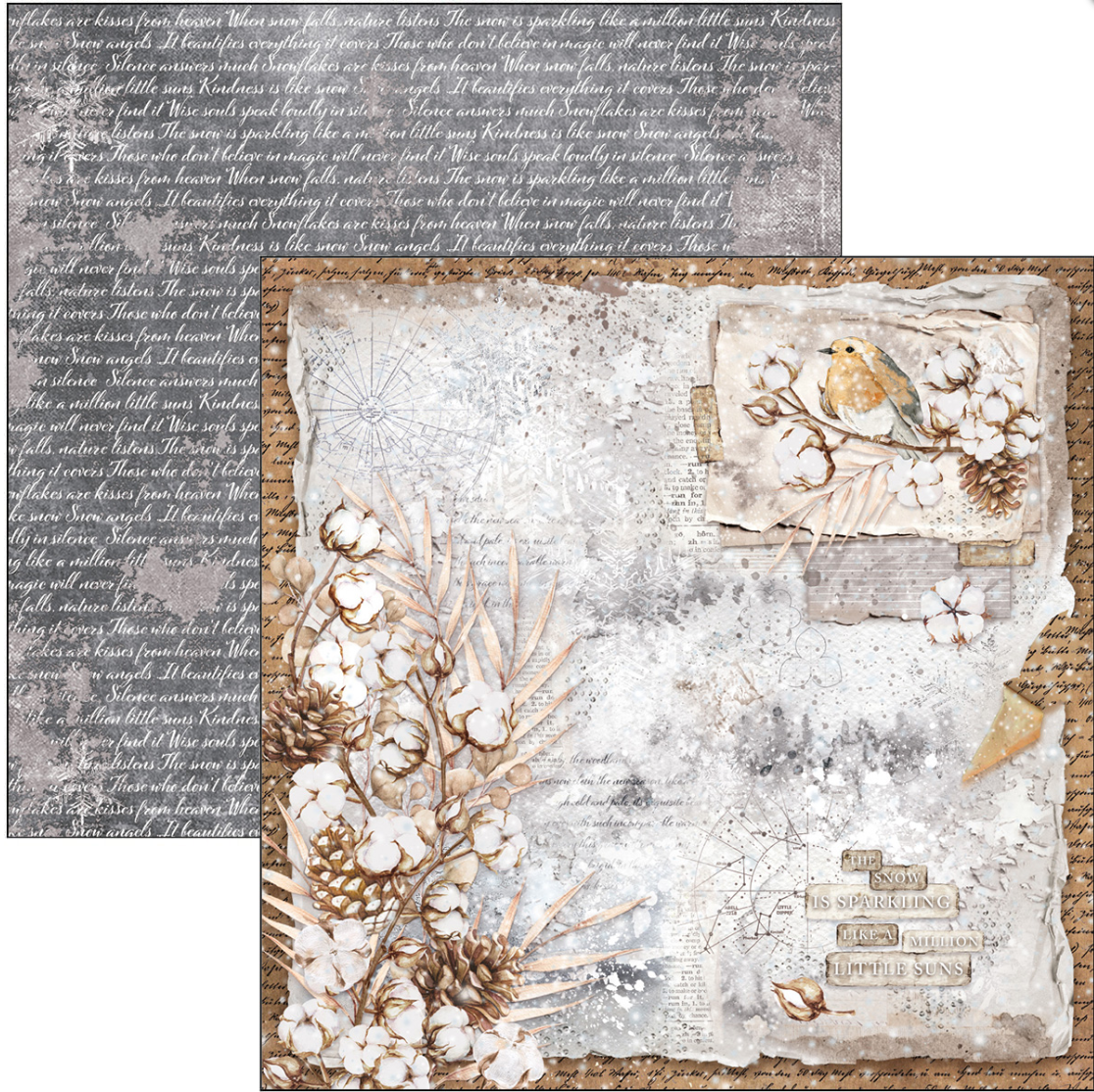 12x12 - Cozy Moments Paper Pad - 12/Pkg - Ciao Bella