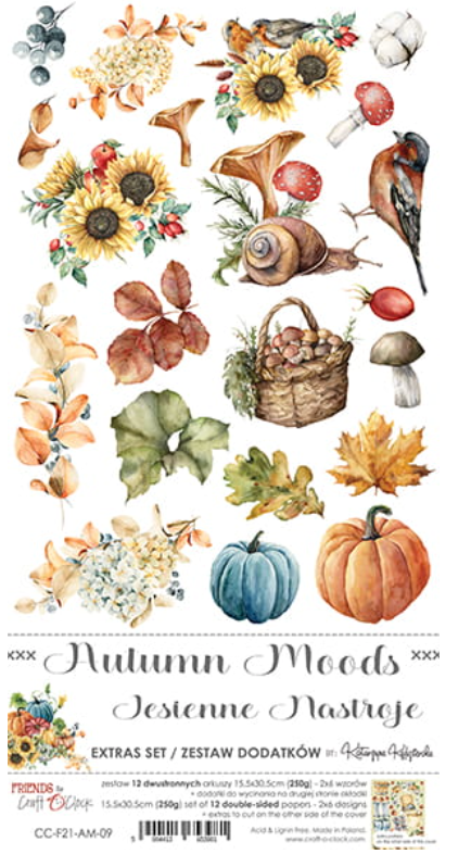 EXTRAS set - AUTUMN MOODS - Craft O Clock